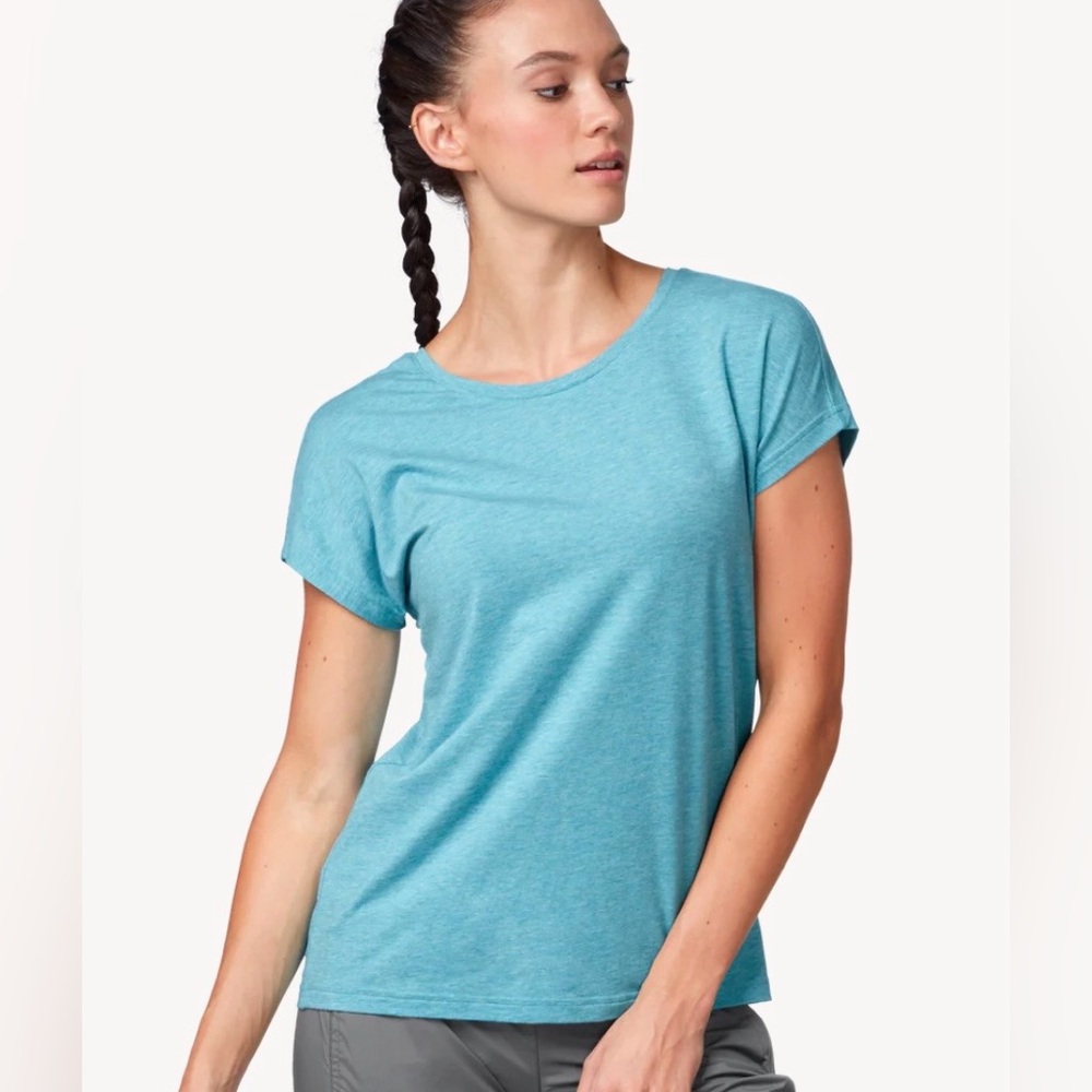 On Running Women's Teal Short Sleeve Tee